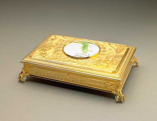 Gold Telegram Box Gold Telegram Box