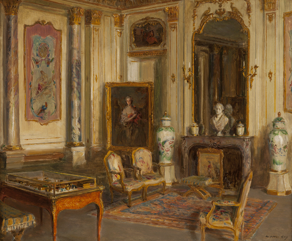 Plate 55  Salon in the Musee Jacquemart Andre Plate 55  Salon in the Musee Jacquemart Andre