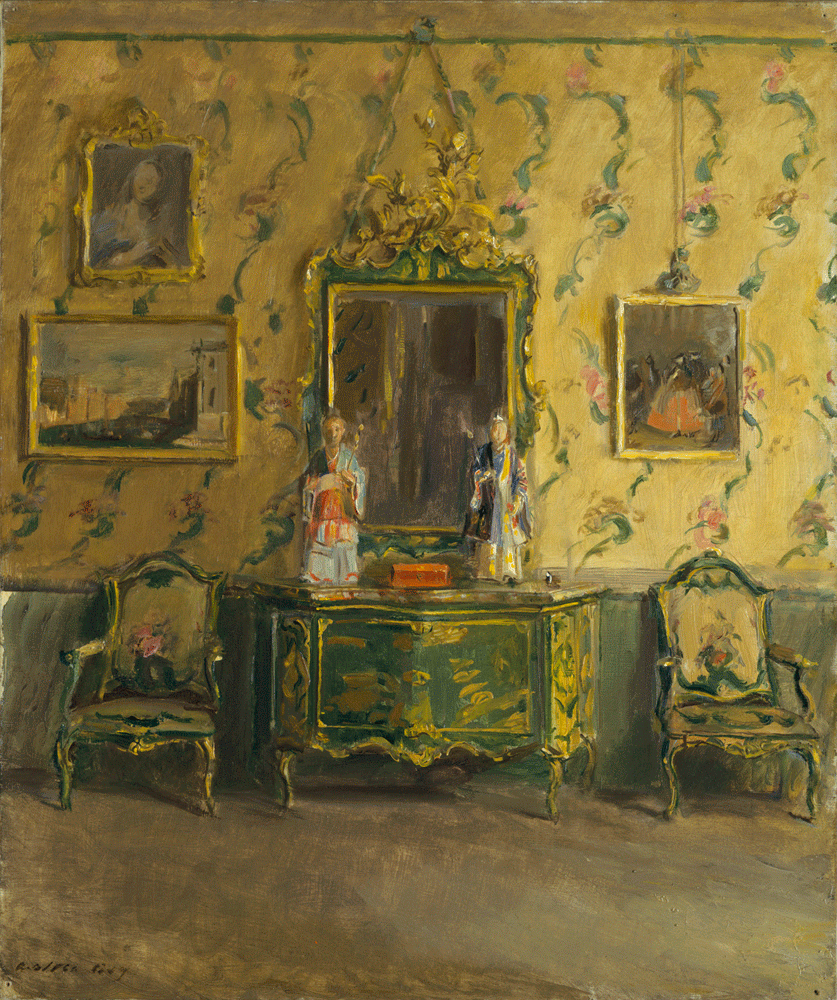 Plate 62  The Green Lacquer Room  Museo Correr  Venice Plate 62  The Green Lacquer Room  Museo Correr  Venice