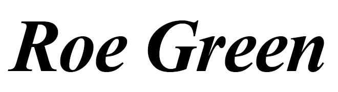 Roe Green text logo